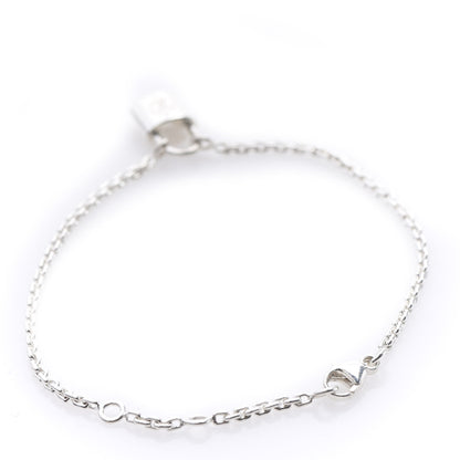 Louis Vuitton Sterling Silver Lockit Bracelet 3 of 6
