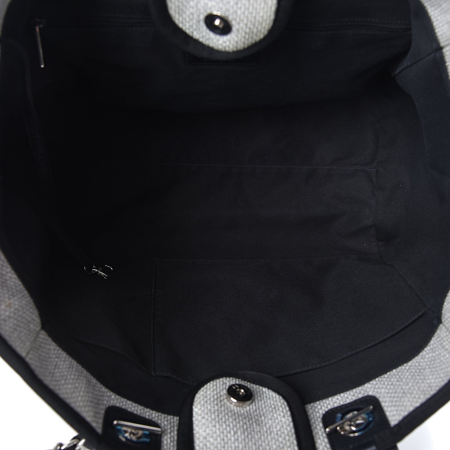 Canvas Deauville Large Tote Grey