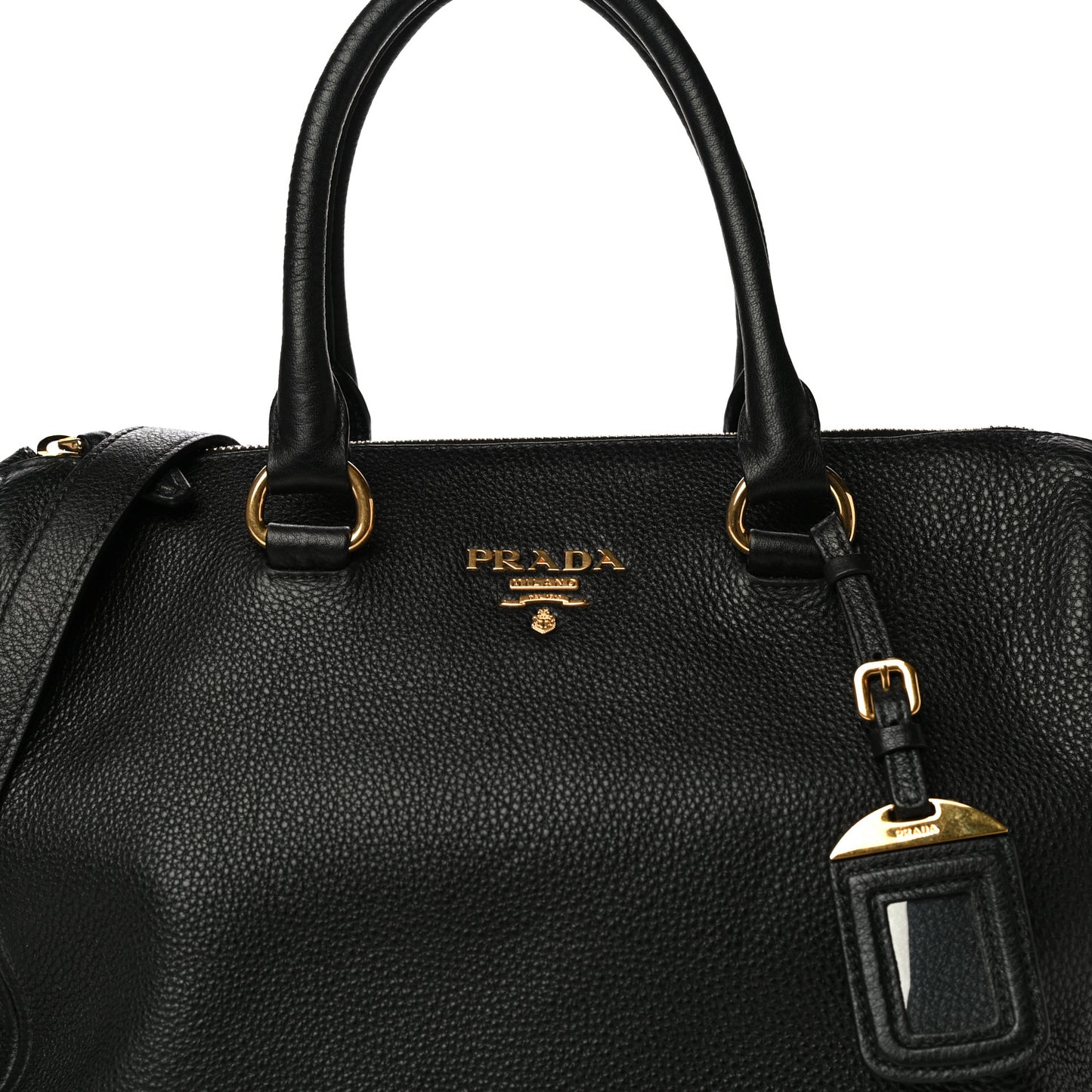Vitello Daino Tote Black
