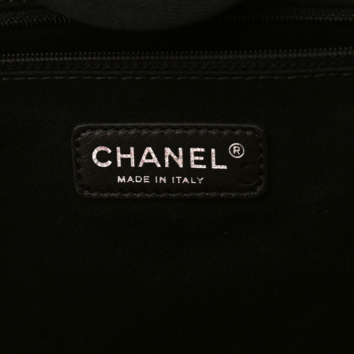Chanel Canvas Extra Large Deauville Tote Grey 5 of 8