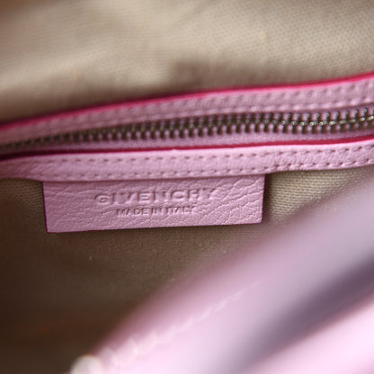 Givenchy Sugar Goatskin Mini Tri-Color Antigona Bright Pink White Fuchsia 8 of 10