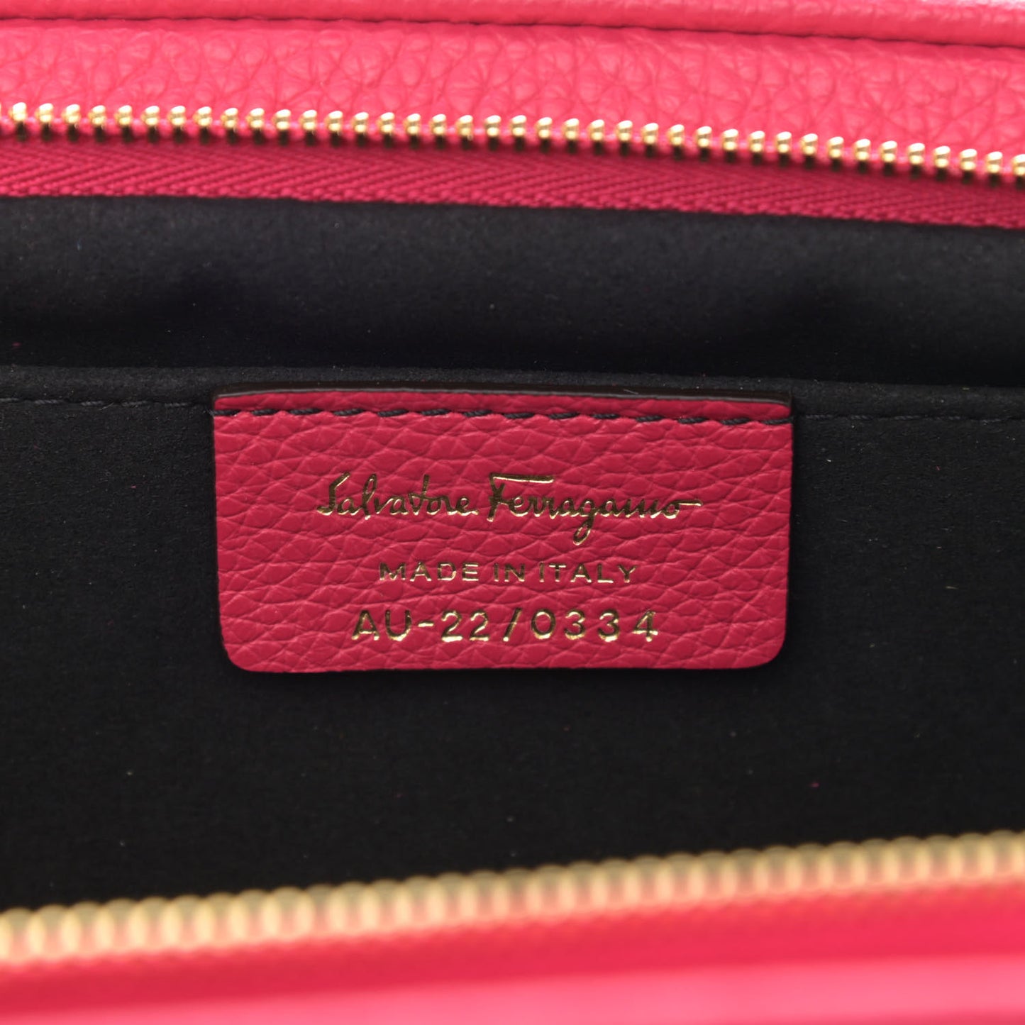 Calfskin Small Gancini Crossbody Pink