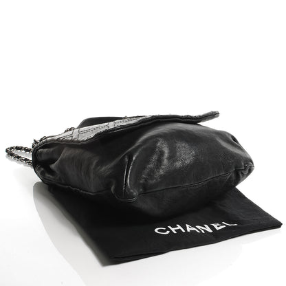 Chanel Leather Diamond Stitch Large Messenger Black 4 of 7