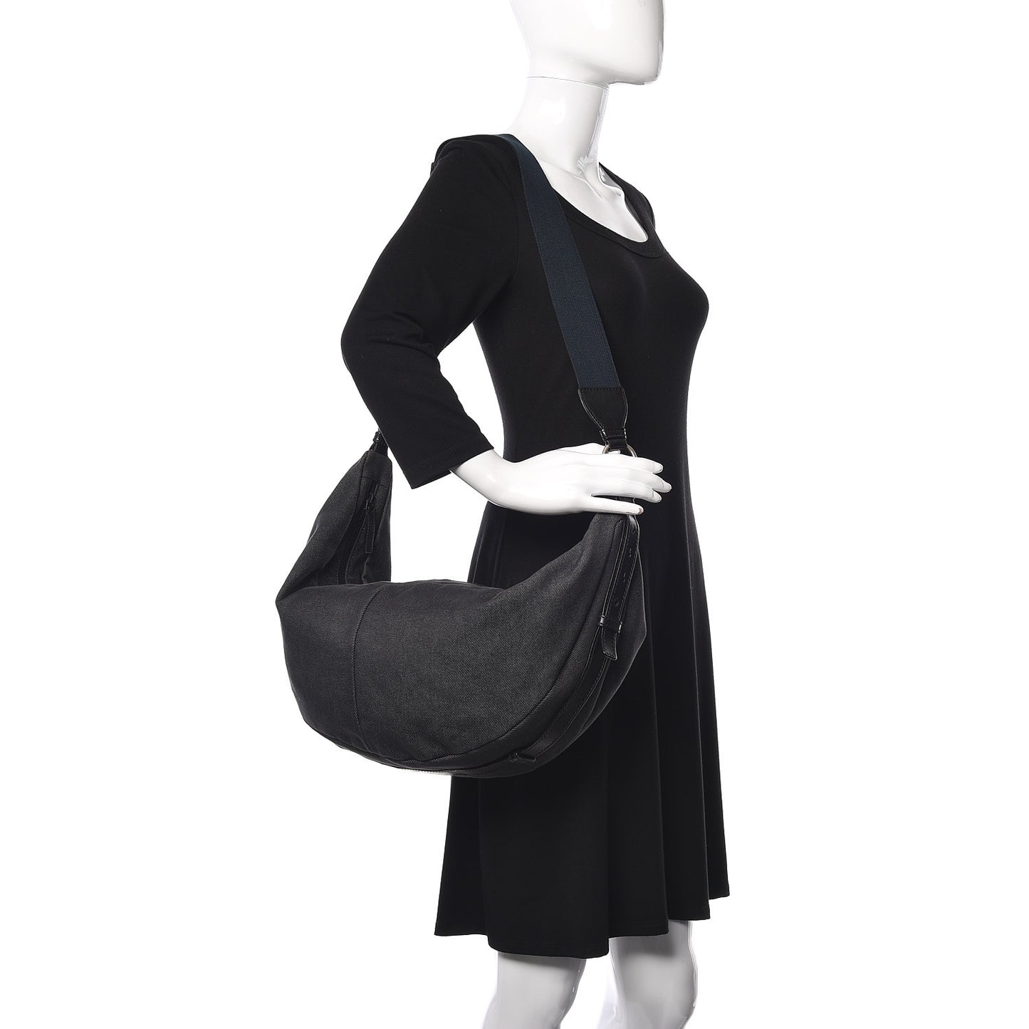 Denim Mombasa Horn Sling Black