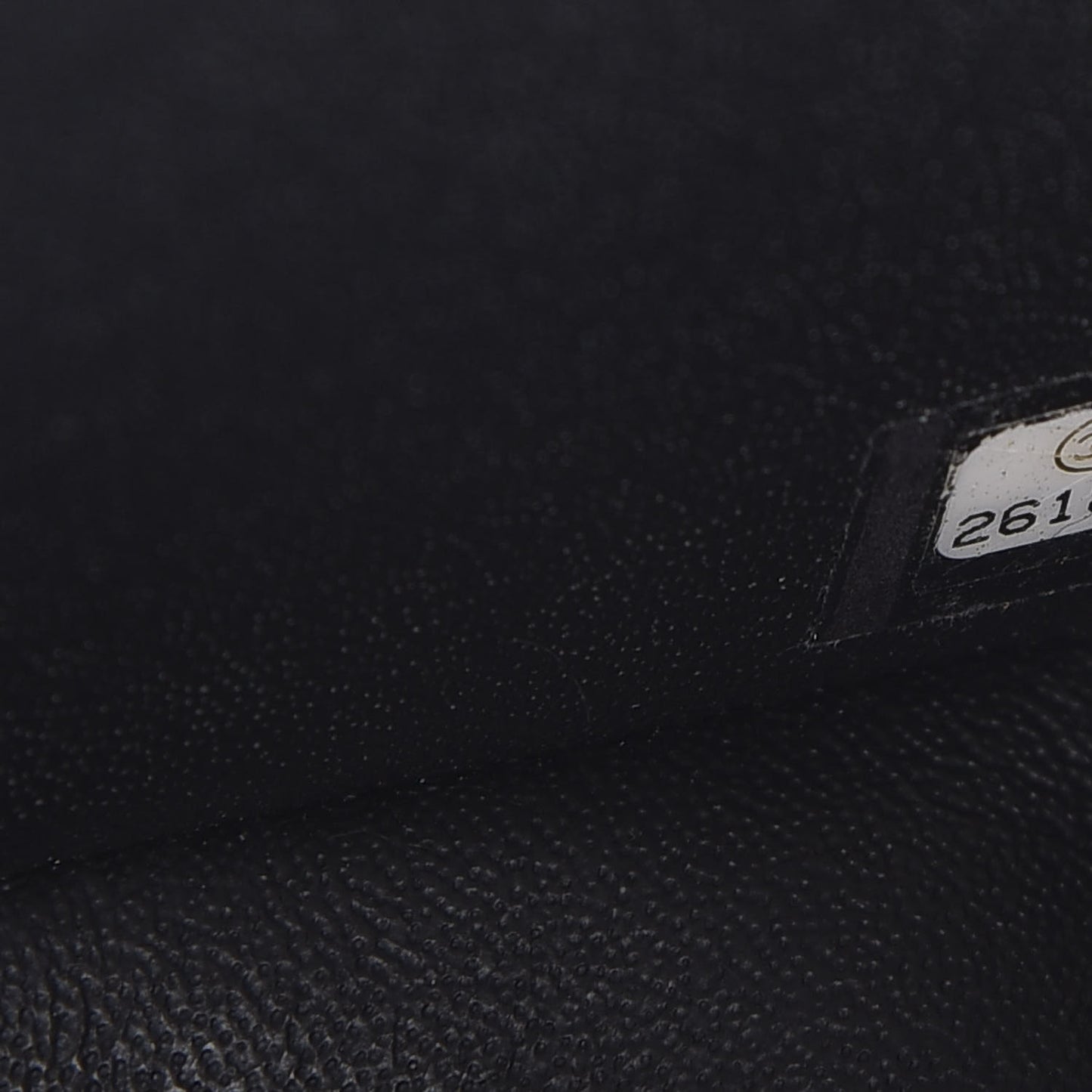 Caviar Quilted Mini Rectangular Flap Black