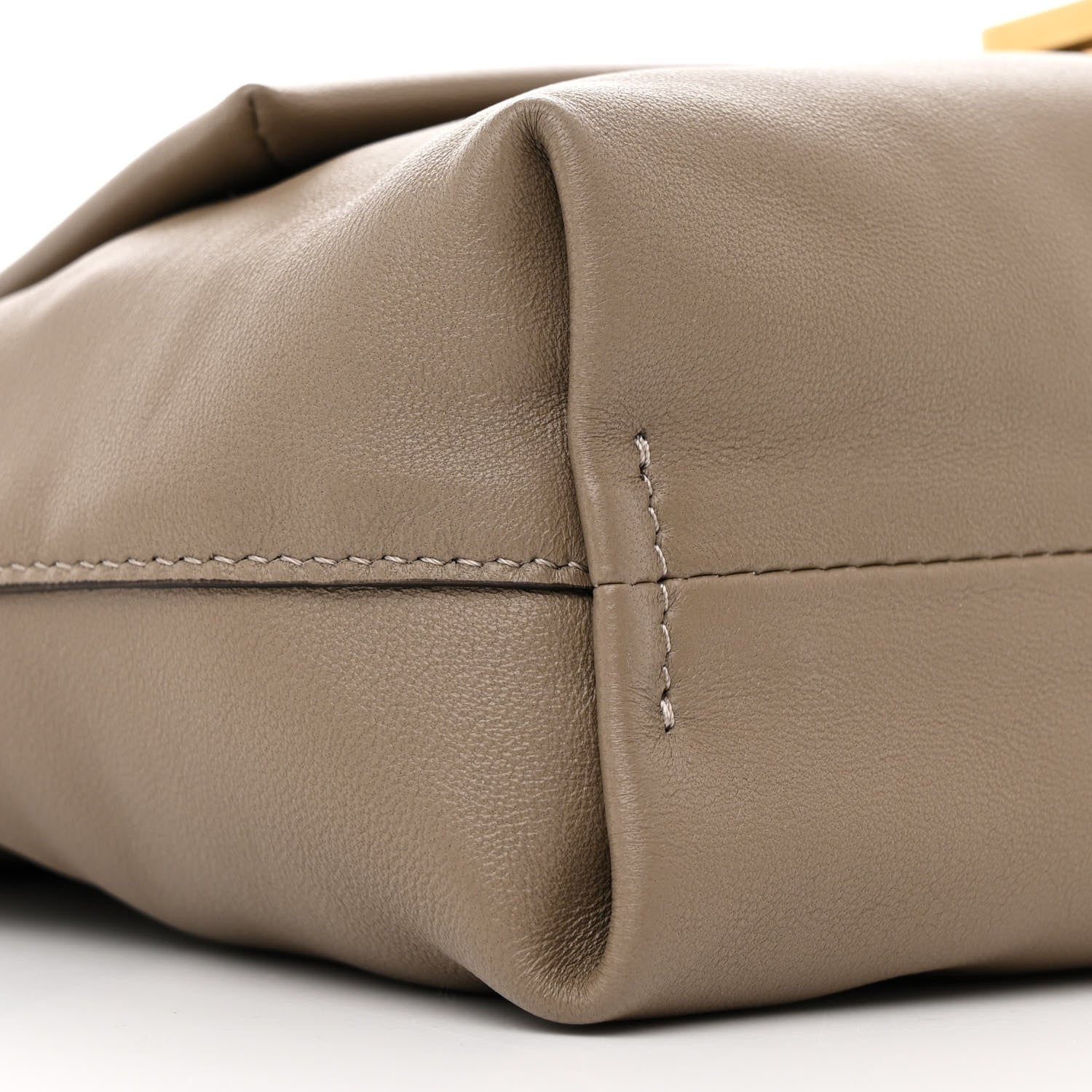 Fendi Nappa Medium Mamma Baguette Dove Gray 9 of 10
