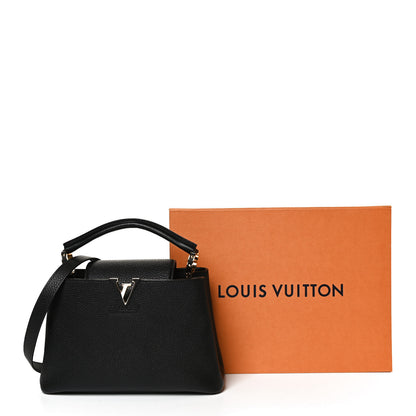 Louis Vuitton Taurillon Capucines BB Black 11 of 11