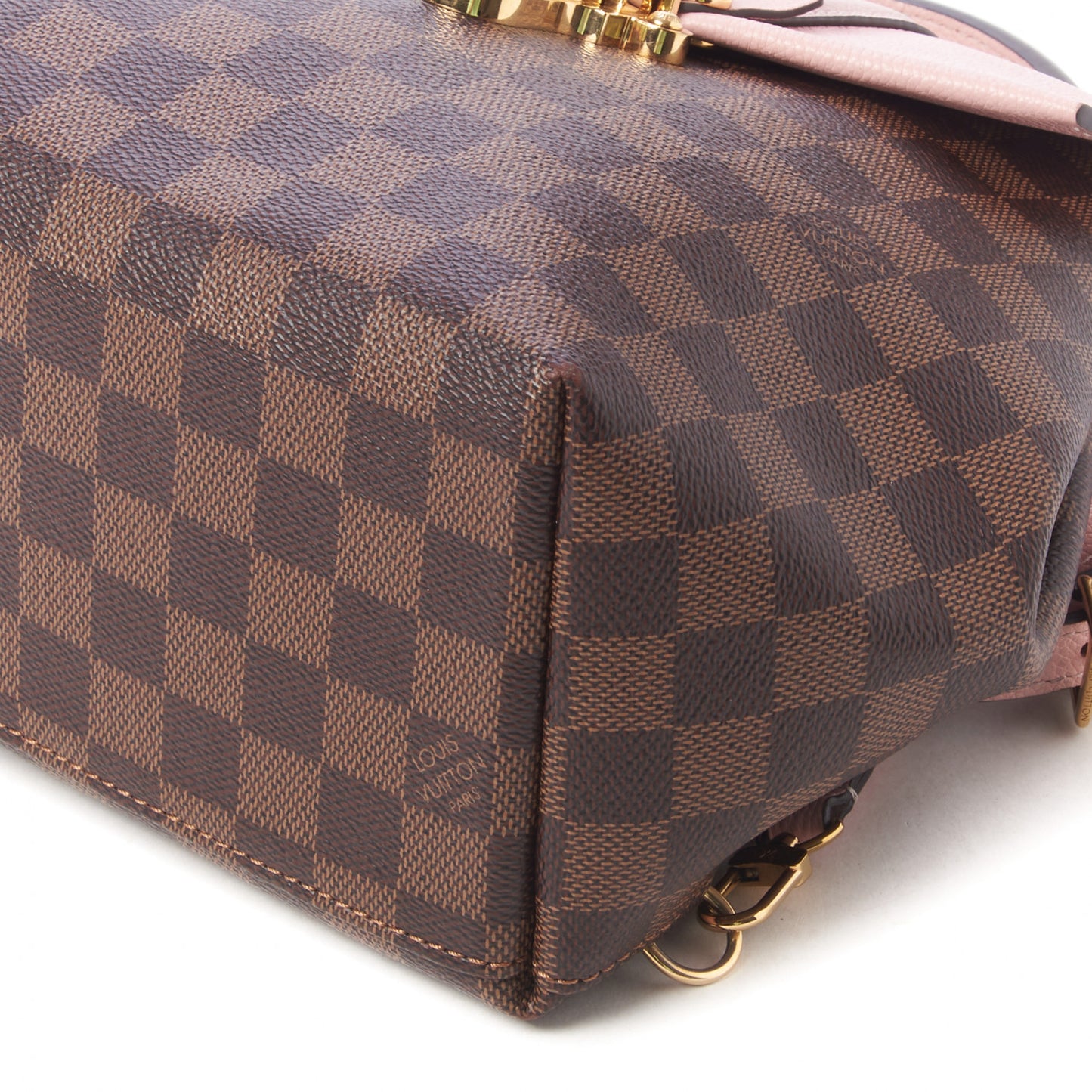 Damier Ebene Clapton Backpack Magnolia