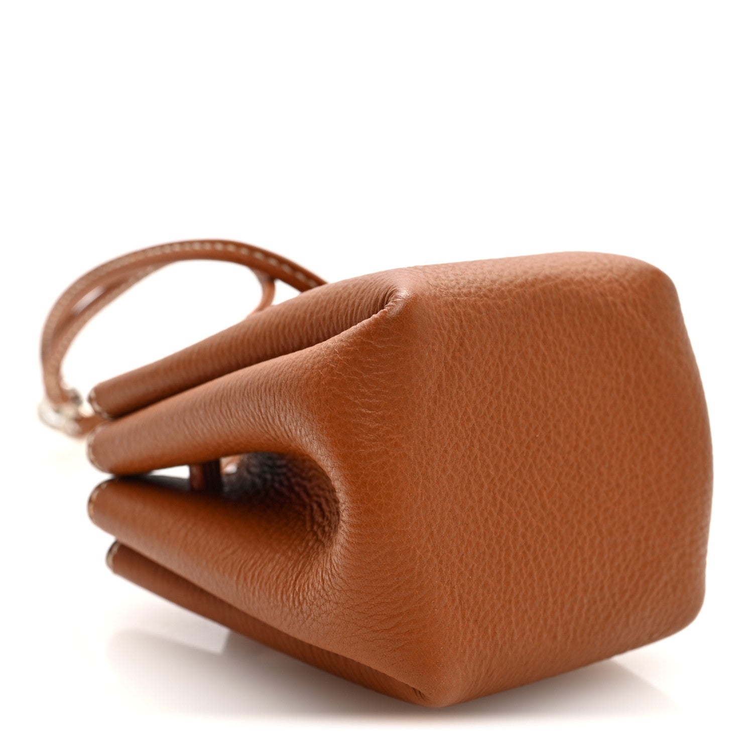 Hermes Taurillon Clemence Vespa Pouch Gold 4 of 9