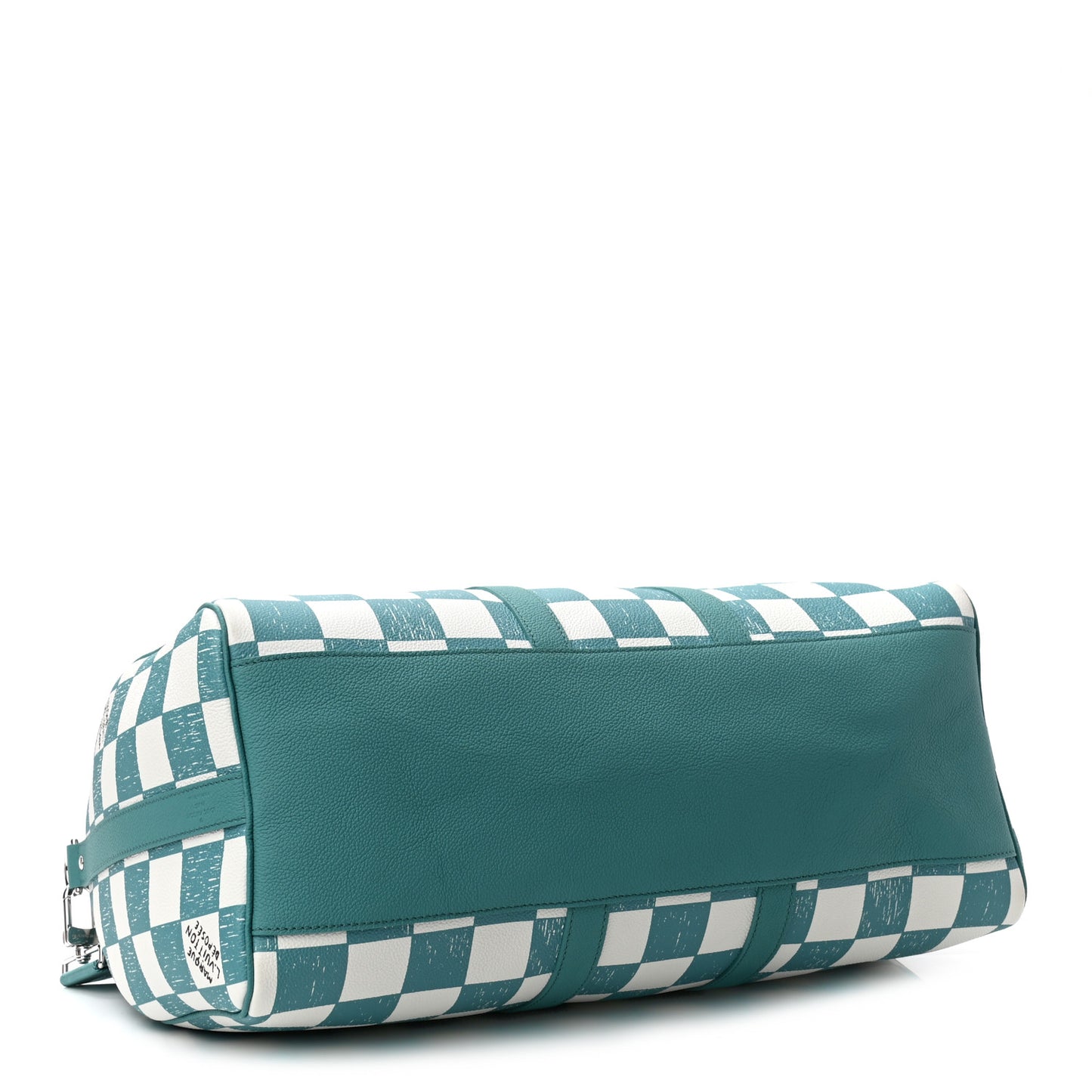 Calfskin Damier Keepall Bandouliere 45 Teal