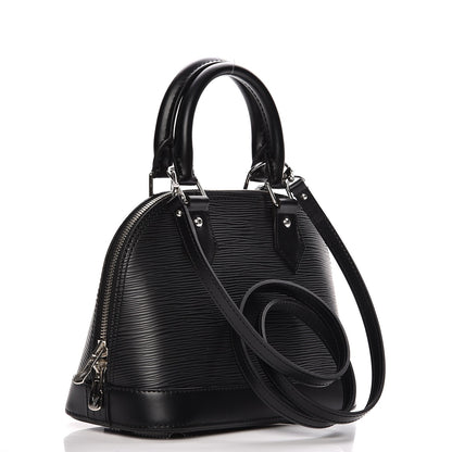 Louis Vuitton Epi Alma BB Black 4 of 7