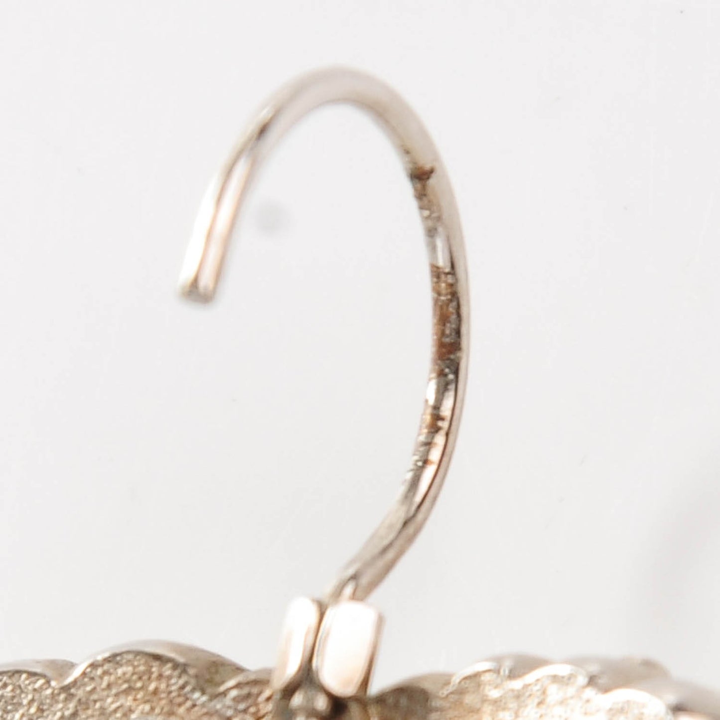 Pearl CC Dangle Earrings Light Gold
