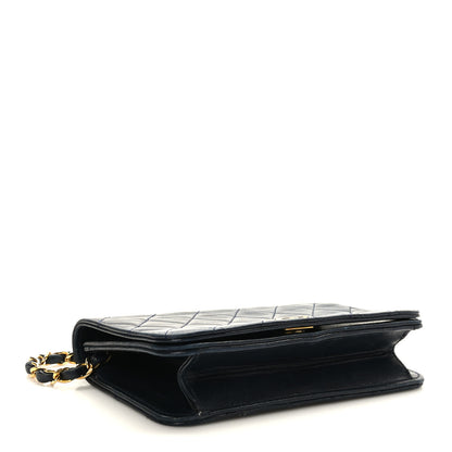 Chanel Lambskin Quilted Small Single Flap Navy 4 of 7
