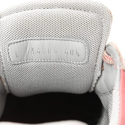Chanel Nylon Calfskin Suede Womens CC Sneakers 40.5 Beige Pink 8 of 8