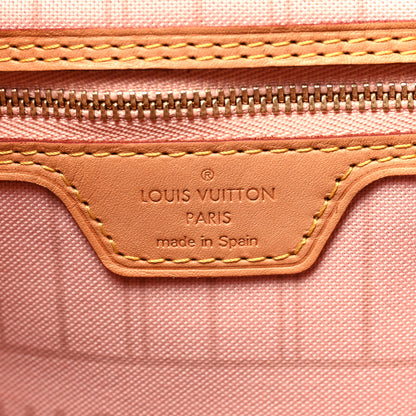 Louis Vuitton Damier Azur Tahitienne Neverfull MM 7 of 10