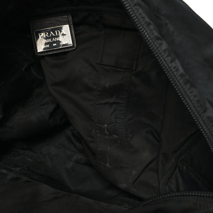 Prada Tessuto Nylon Saffiano Viaggio Duffle Black 11 of 14