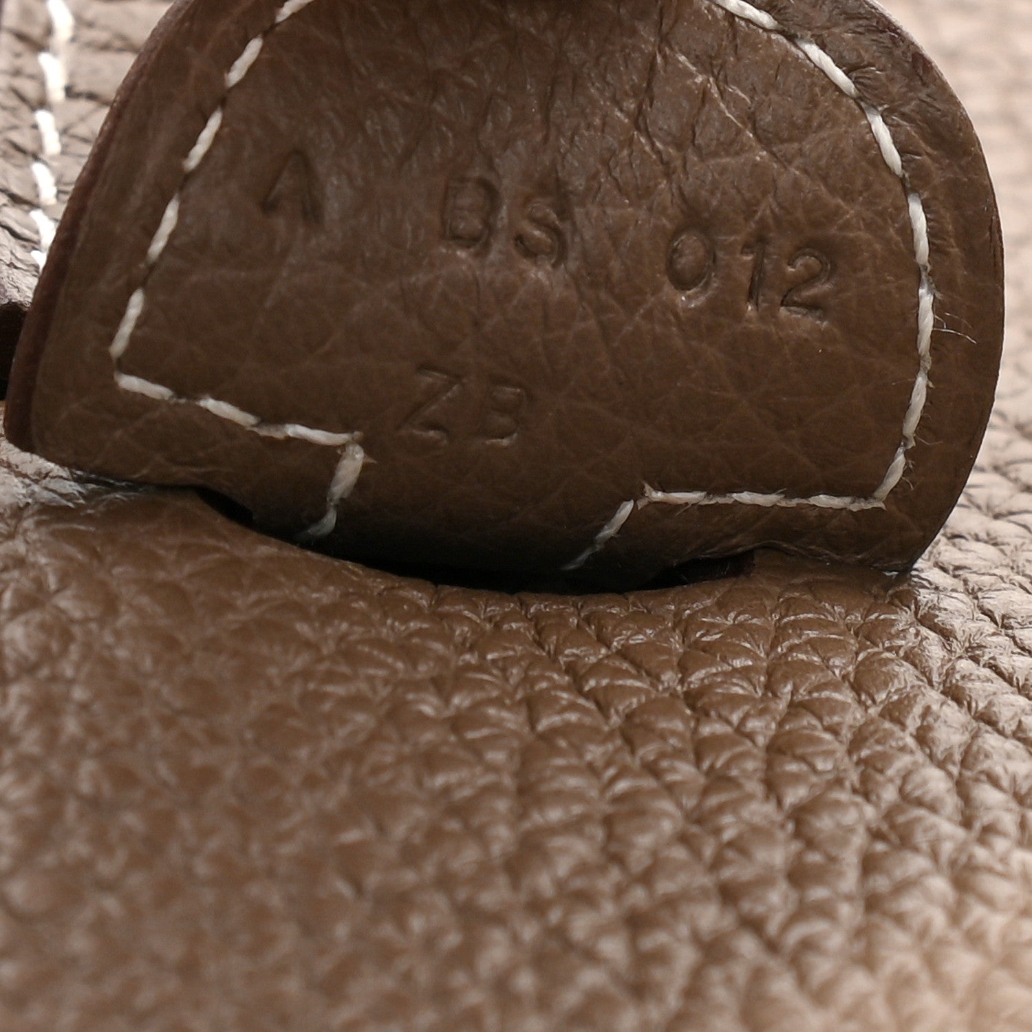 Hermes Taurillon Clemence Evelyne III PM Etoupe 7 of 9