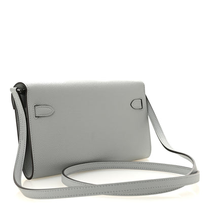 Hermes Epsom Kelly Wallet To Go Gris Pantin 3 of 10