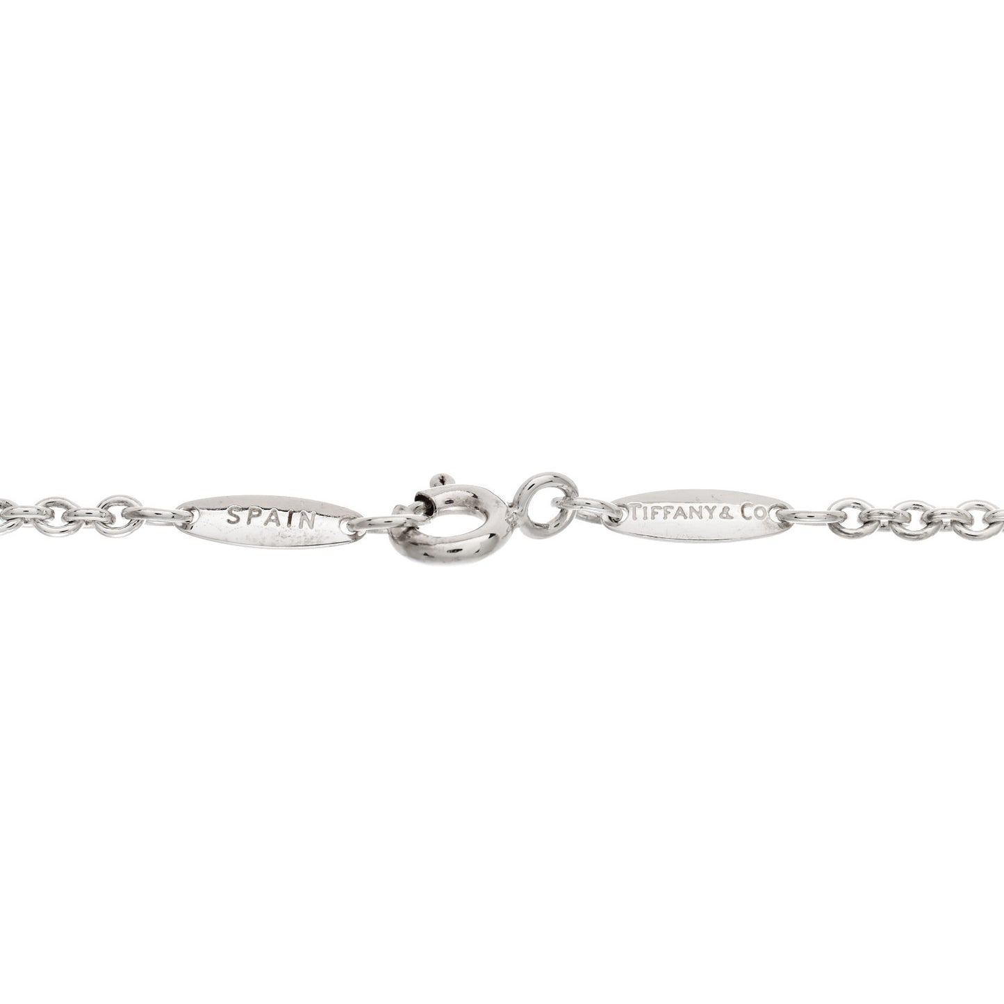 Sterling Silver Elsa Peretti Open Heart Charm Bracelet