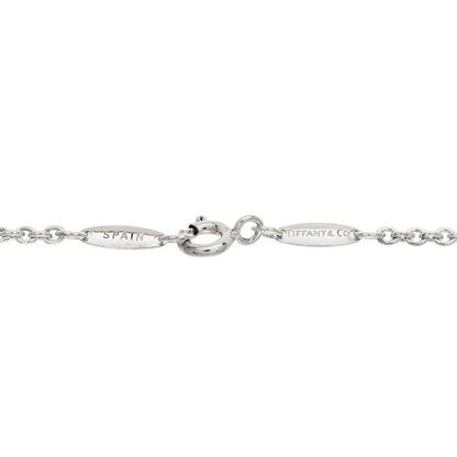 Tiffany Sterling Silver Elsa Peretti Open Heart Charm Bracelet 3 of 6