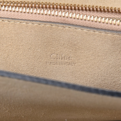 Chloe Suede Calfskin Medium Faye Shoulder Bag Black 6 of 19