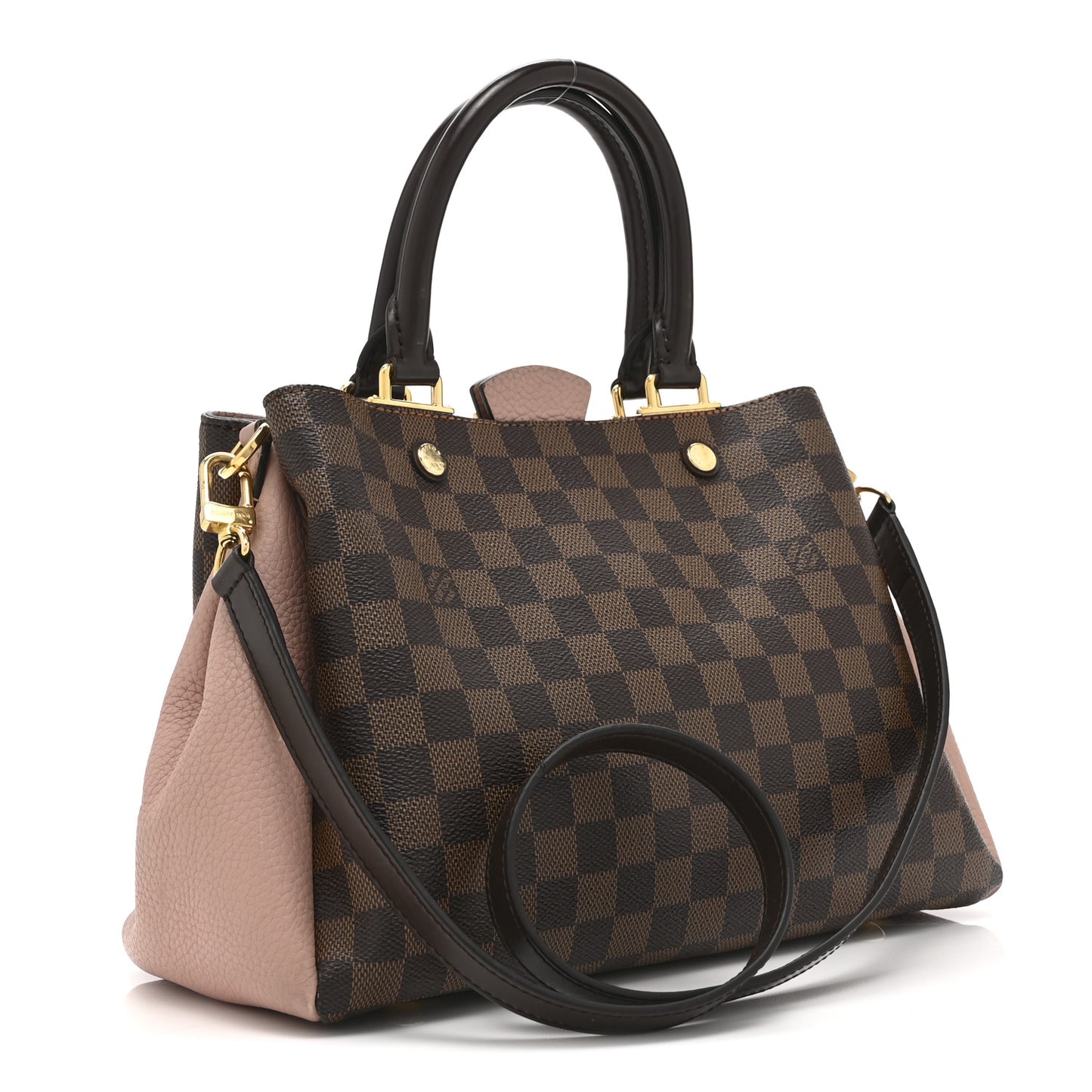 Damier Ebene Cuir Taurillon Brittany Magnolia