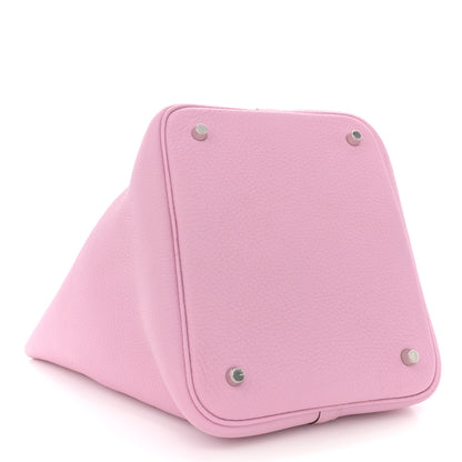 Hermes Taurillon Clemence Picotin Lock 22 MM Mauve Sylvestre 4 of 11
