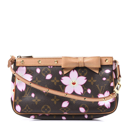Louis Vuitton Monogram Cherry Blossom Pochette Accessories Brown 1 of 10