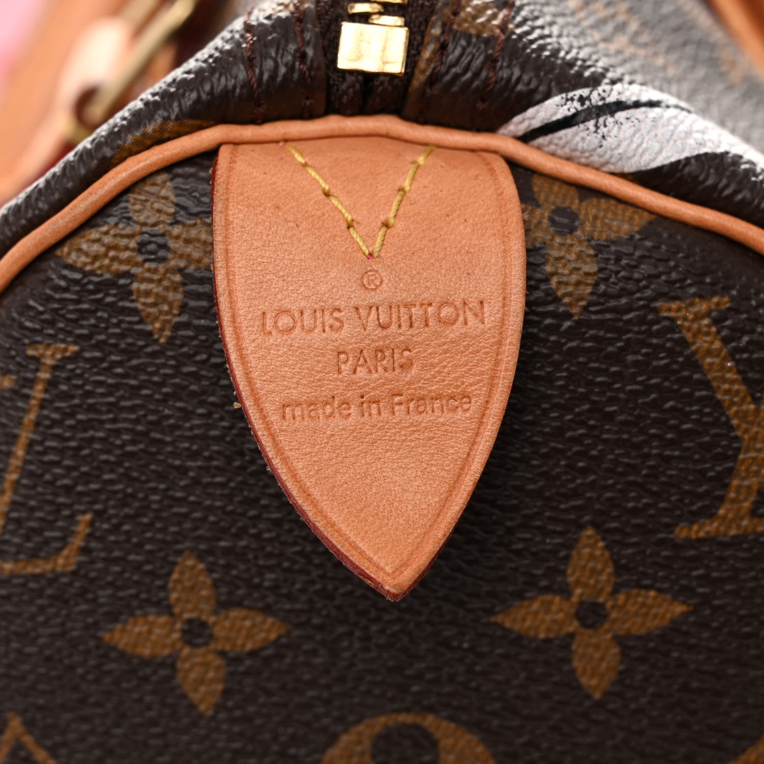 Louis Vuitton Monogram Bay Speedy 30 Rose Ballerine Poppy 6 of 10