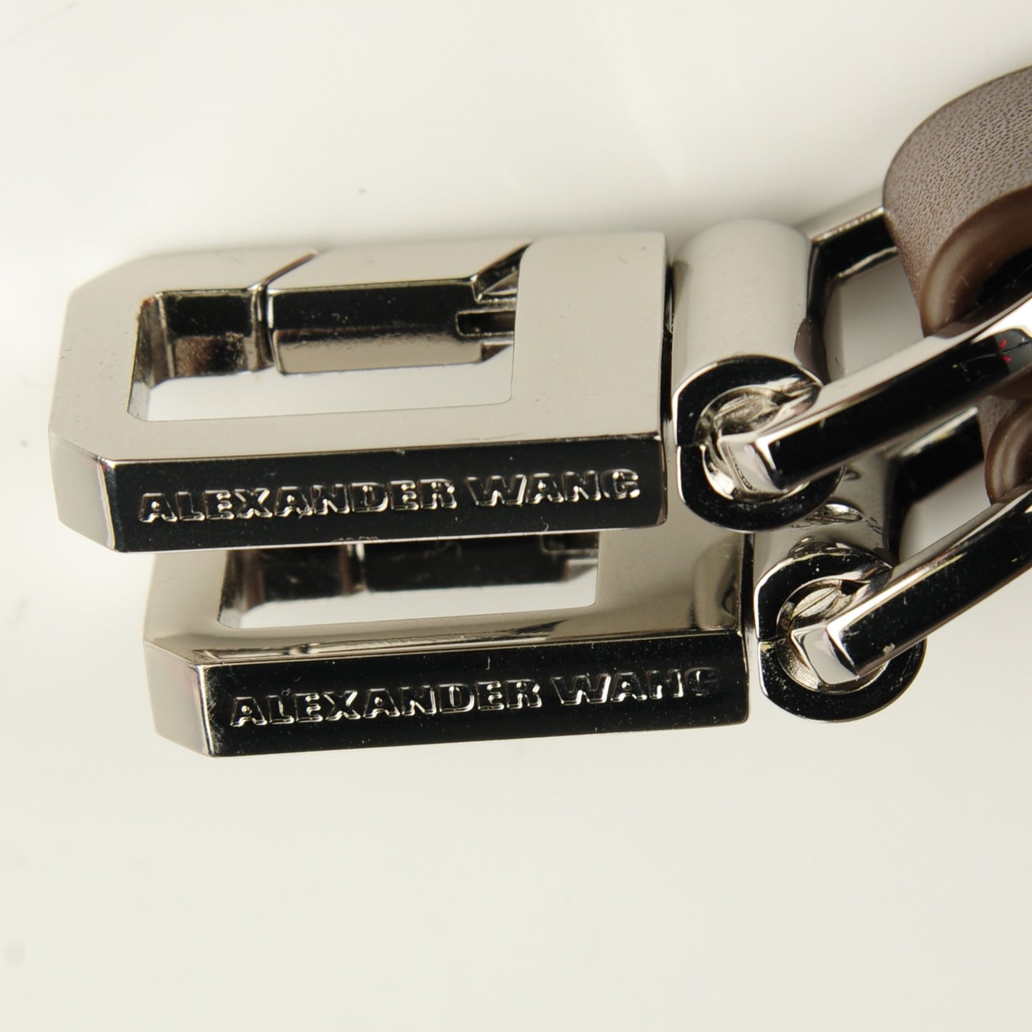 Pebbled Calfskin Mini Emile Taupe Silver Hardware