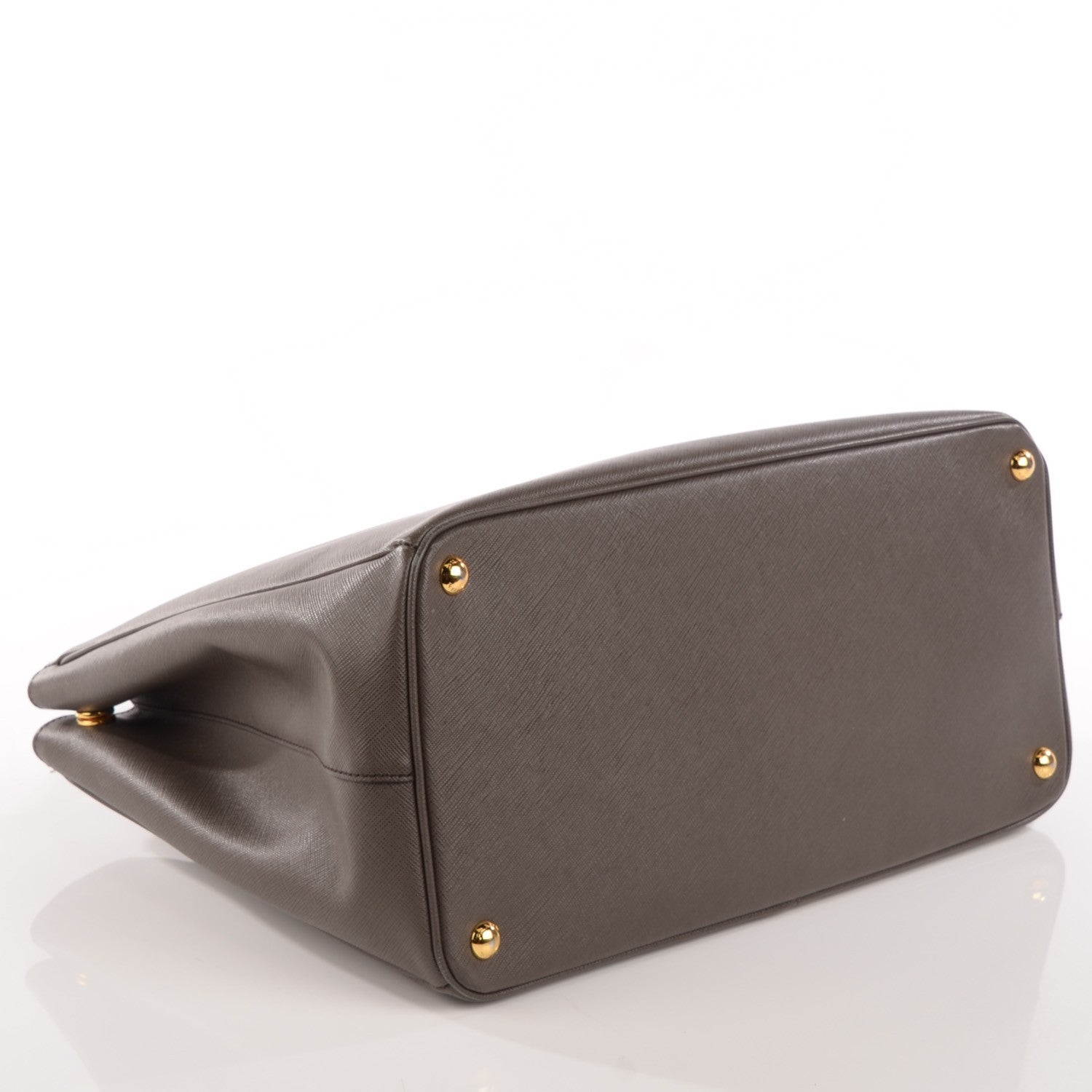 Prada Saffiano Lux Large Tote Grafite 4 of 10