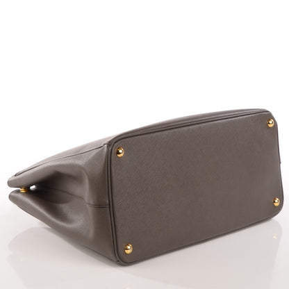 Prada Saffiano Lux Large Tote Grafite 4 of 10
