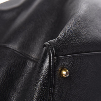 Chanel Caviar XL Weekender Bag Black 12 of 17