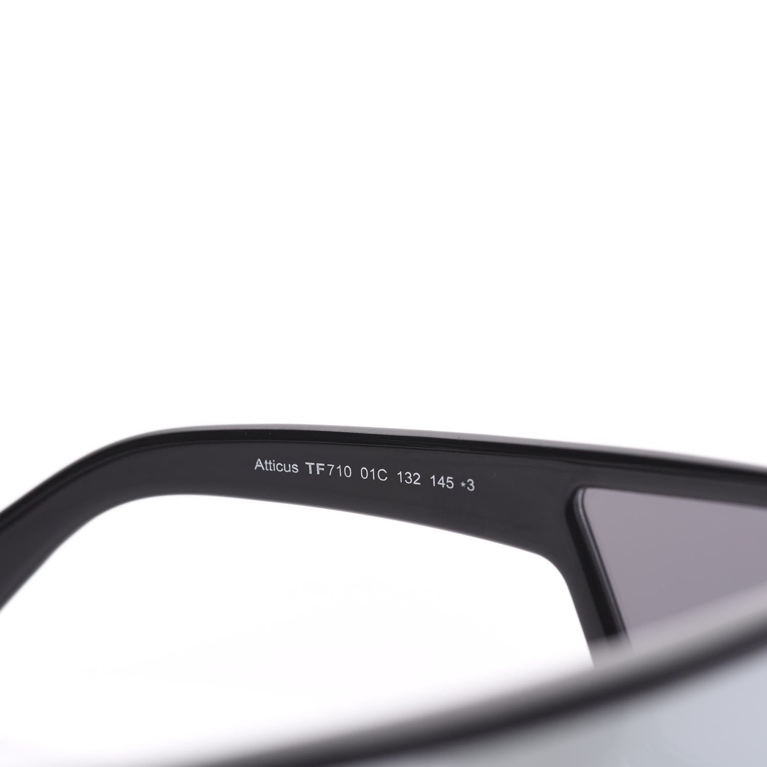 Tom Ford Square Atticus Sunglasses TF710 Black Smoke 5 of 6