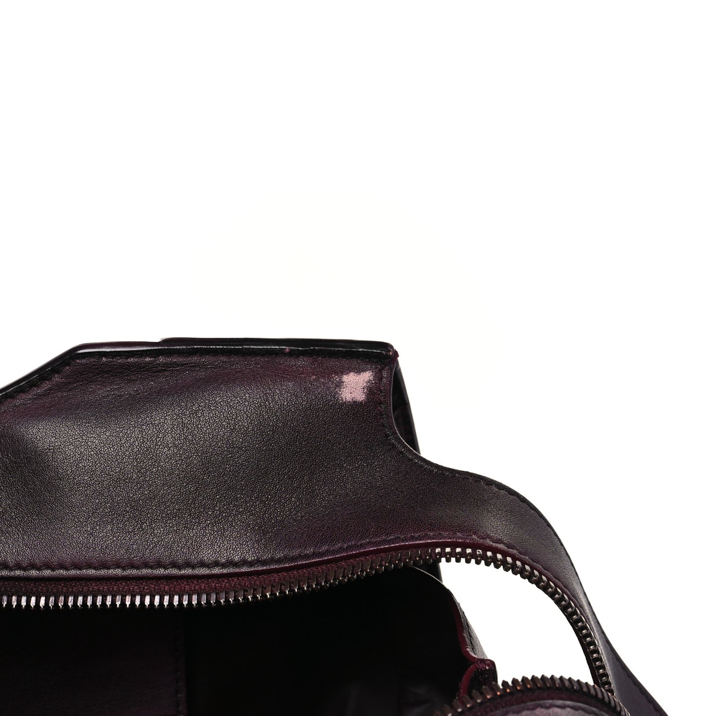 Used Calfskin Rust Hardware Neo Classic City Burgundy