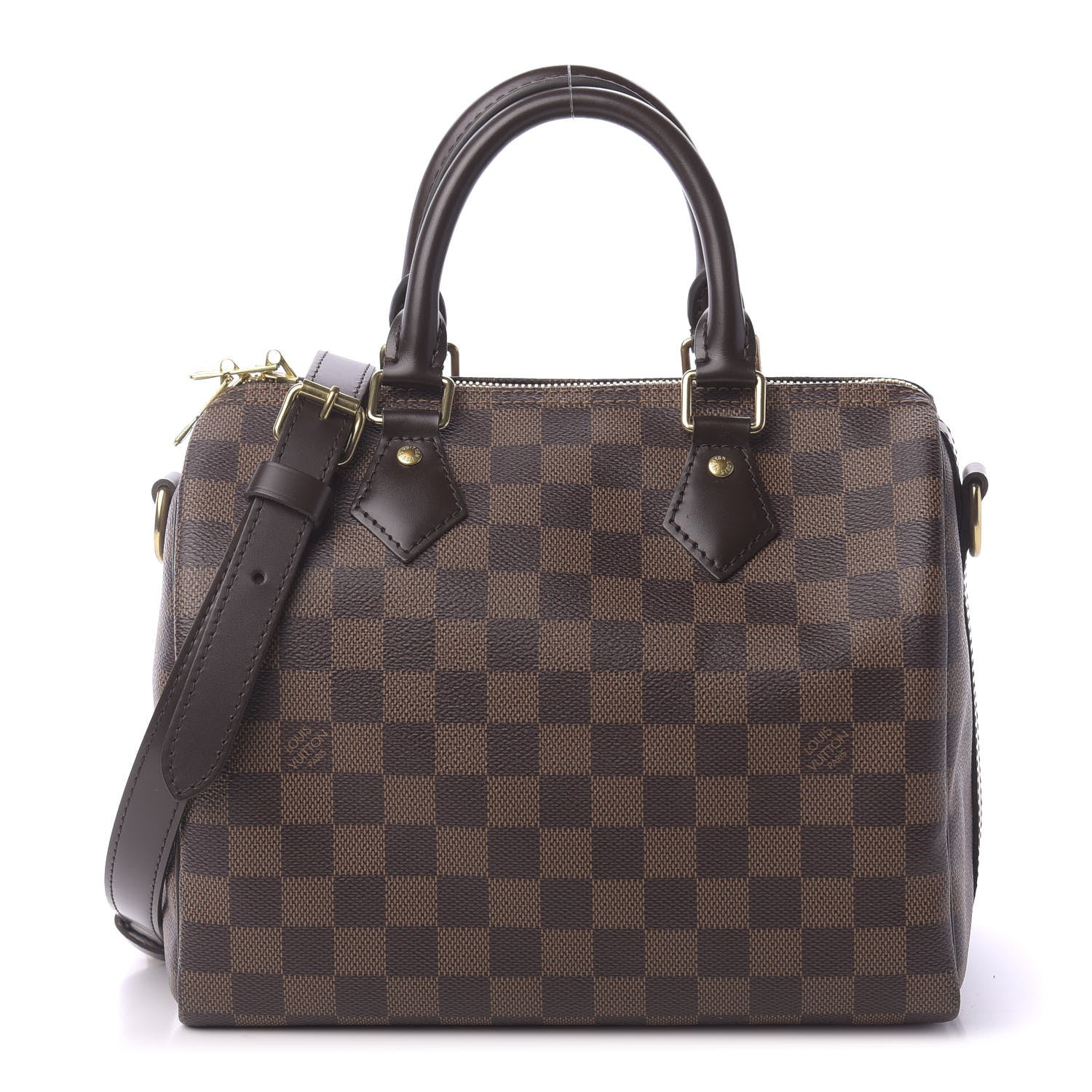 Louis Vuitton Damier Ebene Speedy Bandouliere 25 1 of 10