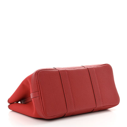Hermes Negonda Garden Party 30 MM Rouge Casaque 4 of 12
