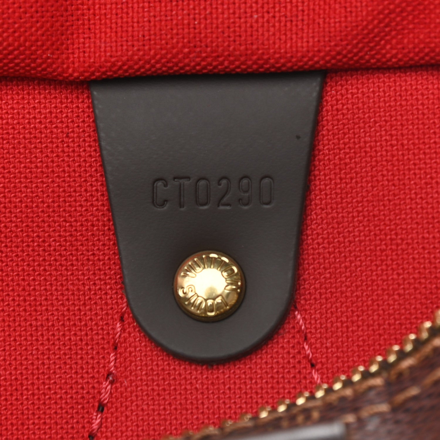 Louis Vuitton Damier Ebene Speedy 25 7 of 9