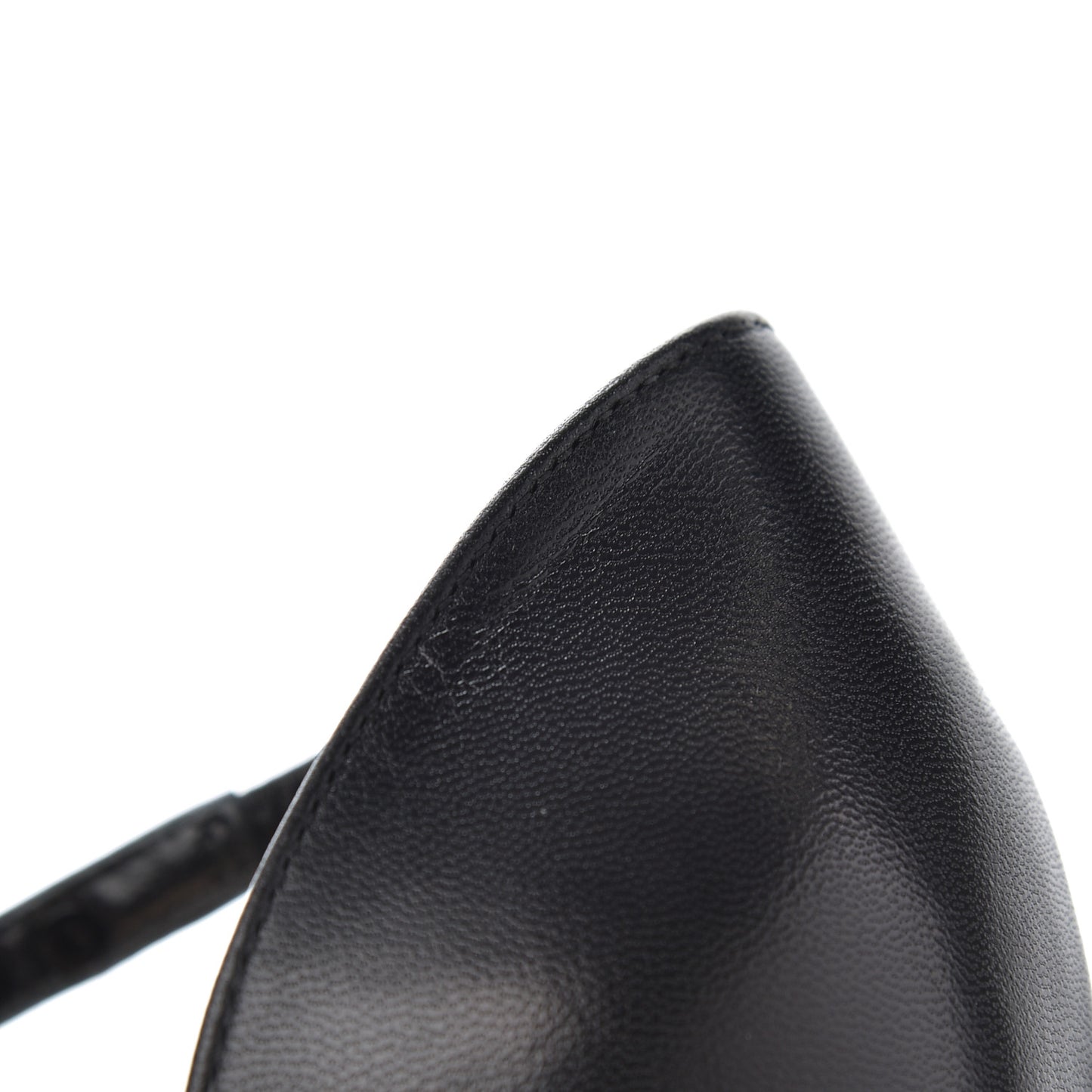 Kid PVC Spike Cross 100 Pumps 36.5 Black Silver