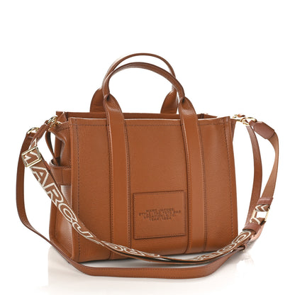 Marc Jacobs Grained Calfskin Medium The Tote Bag Argan Oil 2 of 8