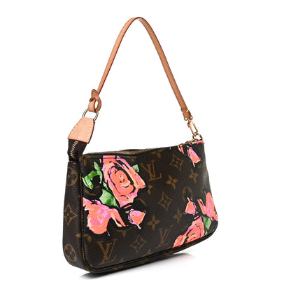 Louis Vuitton Monogram Roses Pochette Accessories 3 of 12