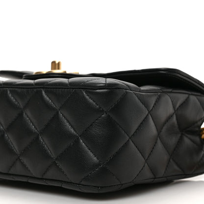 Chanel Lambskin Quilted Casino Chips Mini Flap Black 9 of 9