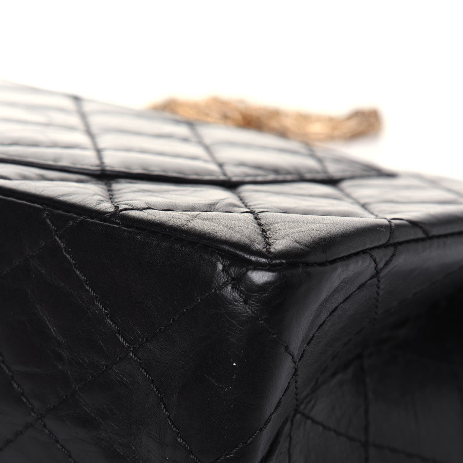 Chanel Aged Calfskin Quilted 2.55 Reissue 226 Flap Black 16 of 22