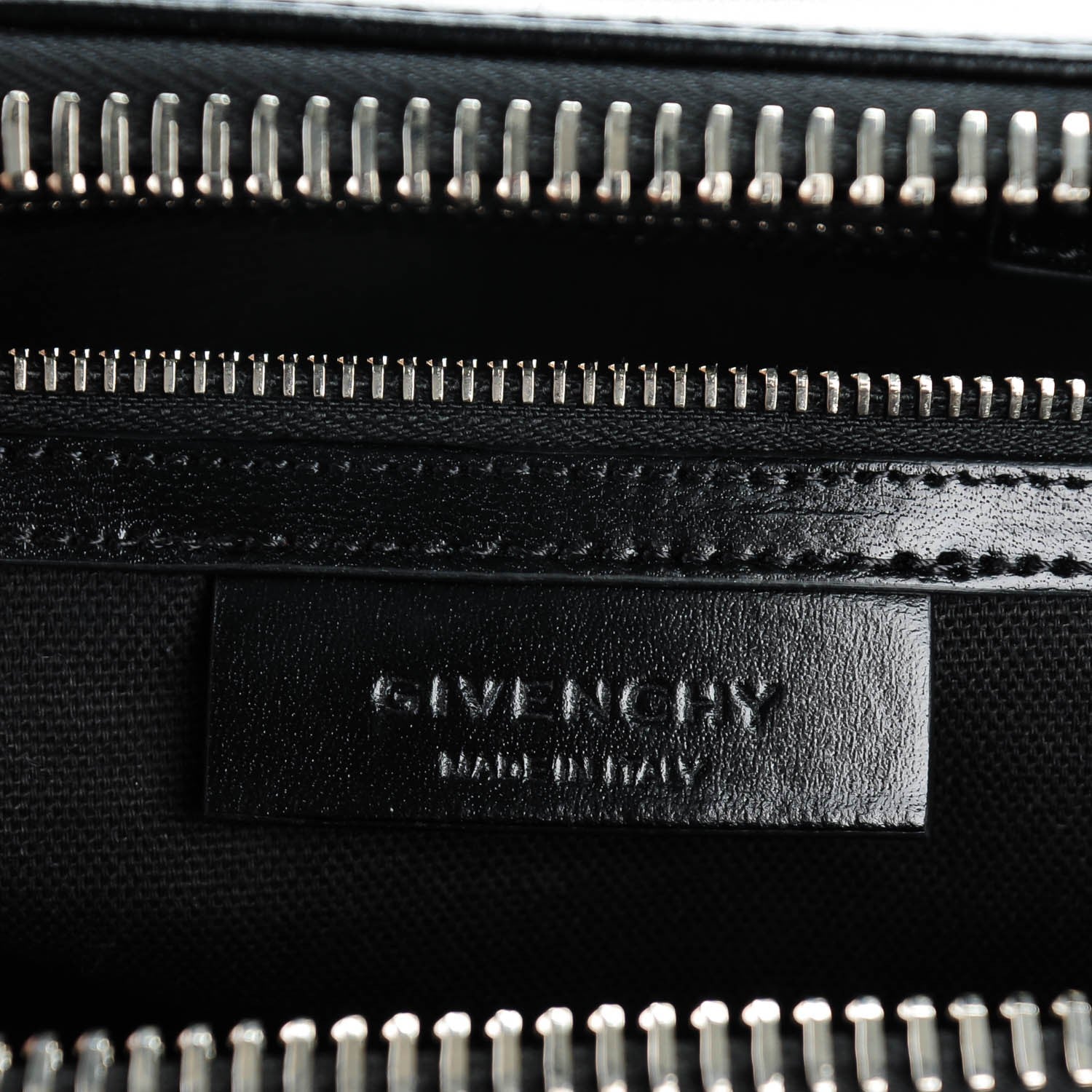 Givenchy Shiny Lord Calfskin Medium Antigona Black 6 of 7
