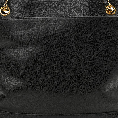 Chanel Caviar CC Shoulder Bag Black 7 of 9