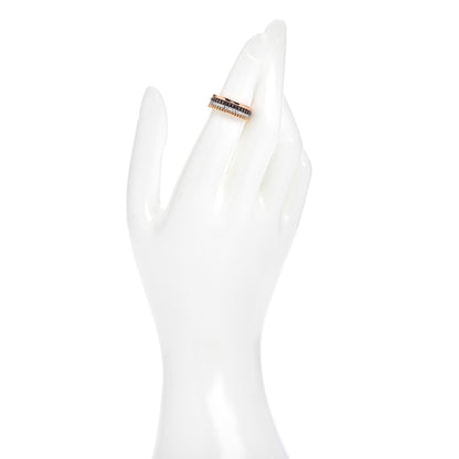 Boucheron 18K Pink Yellow White Gold PVD Diamond Small Quatre Classique Ring 48 4.5 4 of 12