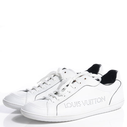Louis Vuitton Calfskin Victoire Sneakers 10 White 3 of 5