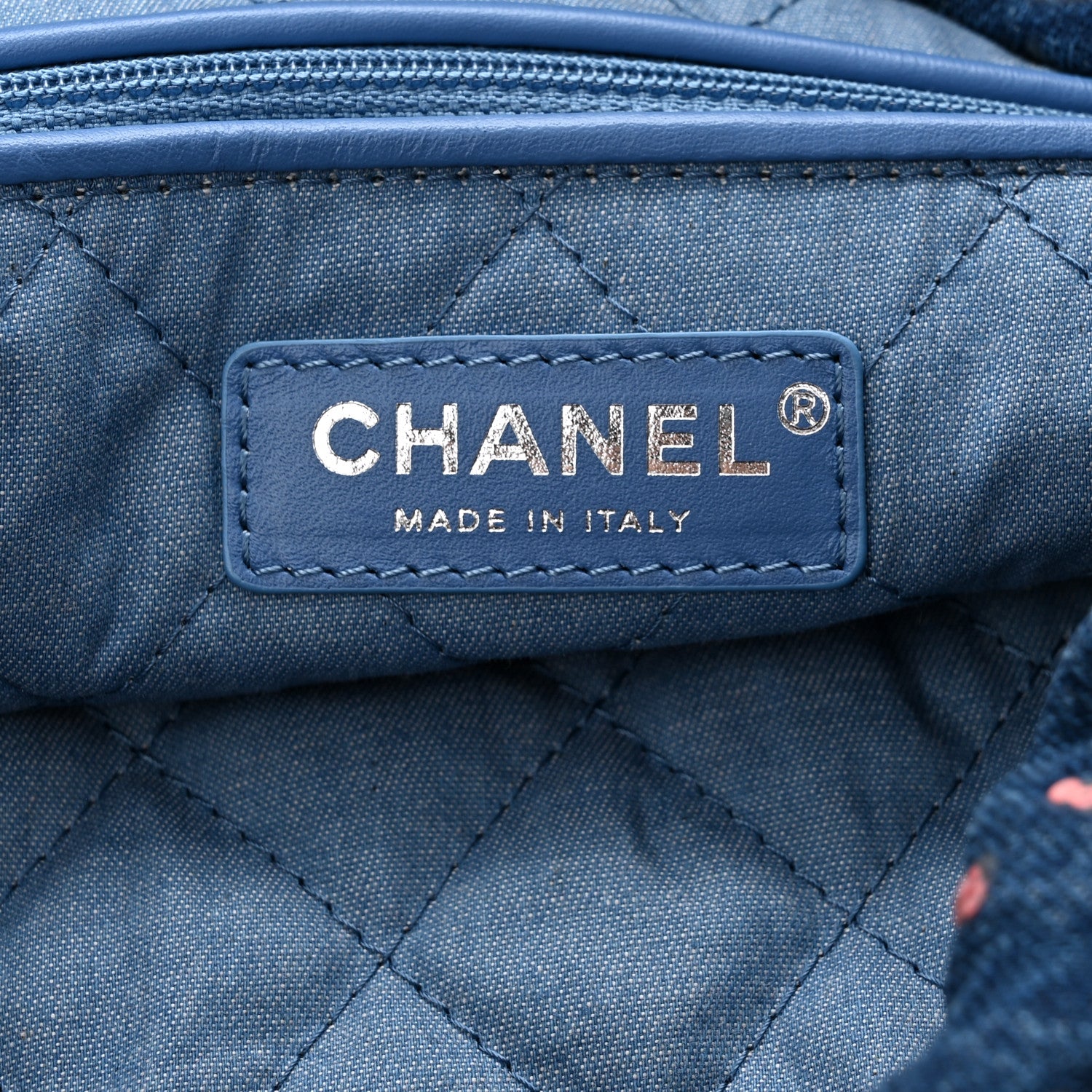 Chanel Denim Sequin Chanel 22 Blue 6 of 12