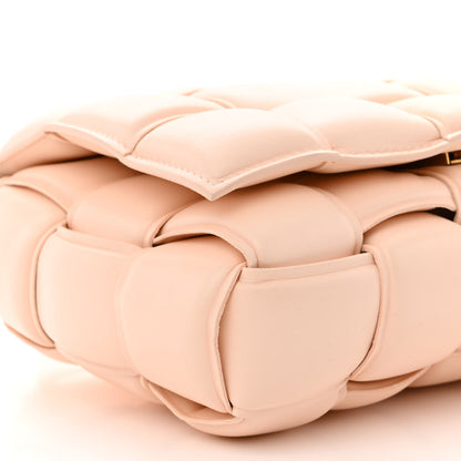 Bottega Veneta Nappa Maxi Intreccio Padded Cassette Crossbody Bag Melon Washed 9 of 12