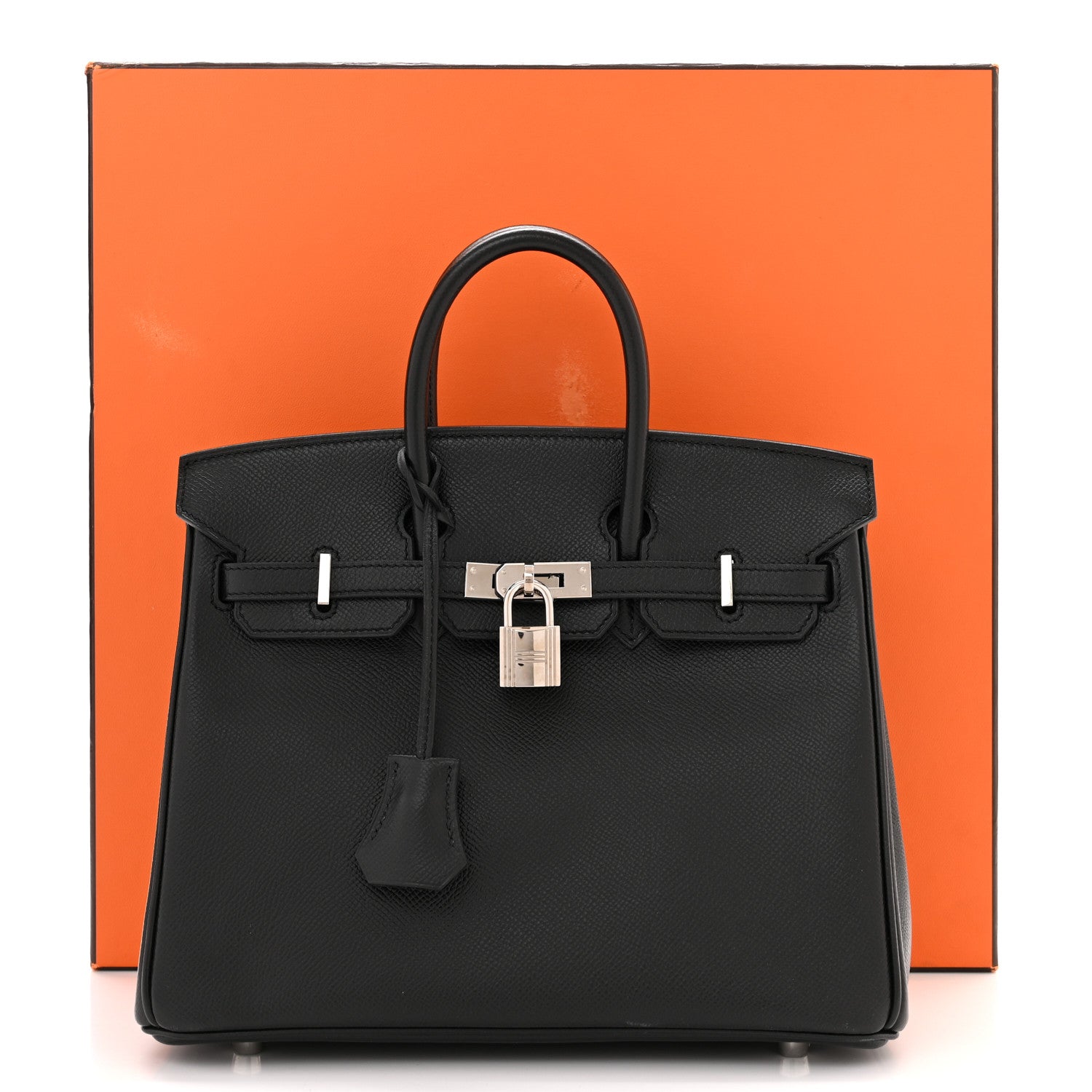 Hermes Epsom Birkin 25 Black 11 of 11
